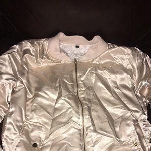 Cream color coat used good condition